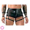 Black Pants with Restraints