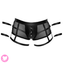 Black Pants with Restraints