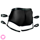 Black Pants with Restraints