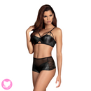 Leatheria 2-pcs set - Black