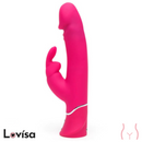 Realistic Dual Density Rabbit Vibrator