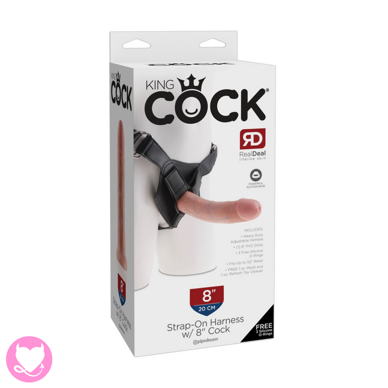 Strap-On with 8 Inch