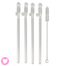 Glass Drinking Straw Willy