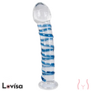 Arts Clair Bleu Glass Dildo
