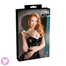 Vinyl Bustier with Buckle