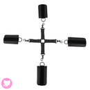 Vegan Bondage Set - Restraint Cross