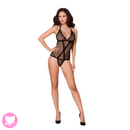 Obsessive - 876-TED-1 teddy - Black