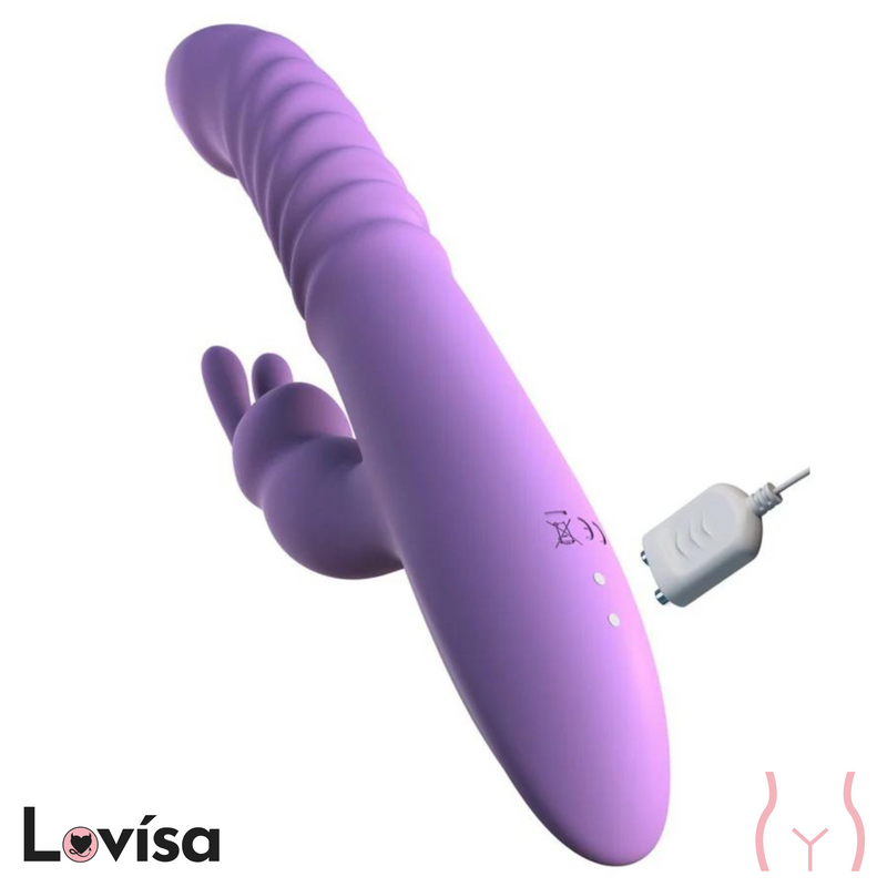 her thrusting silicone rabbit