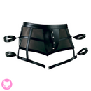 Black Pants with Restraints