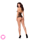 Obsessive - 876-TED-1 teddy - Black