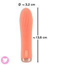 Mini Ribbed Vibrator
