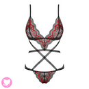 Obsessive - Megies teddy - Black