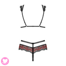 Obsessive - Megies 2 pcs set S/M - Black