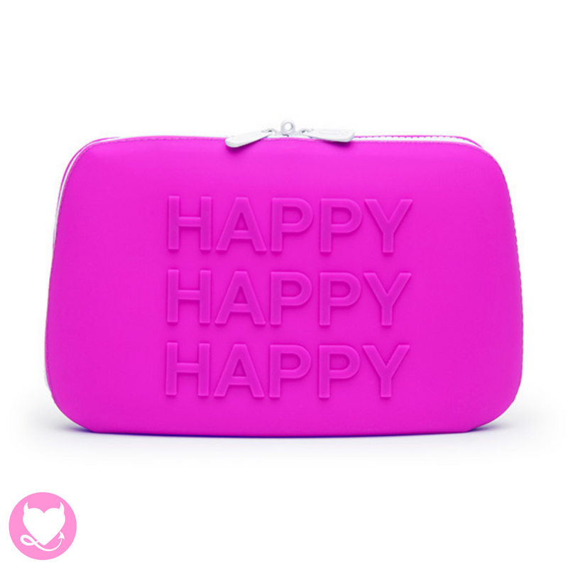 HAPPY Storage Zip Bag Large Purple