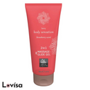 Massage & Glide Gel 2 in1 Strawberry Scent